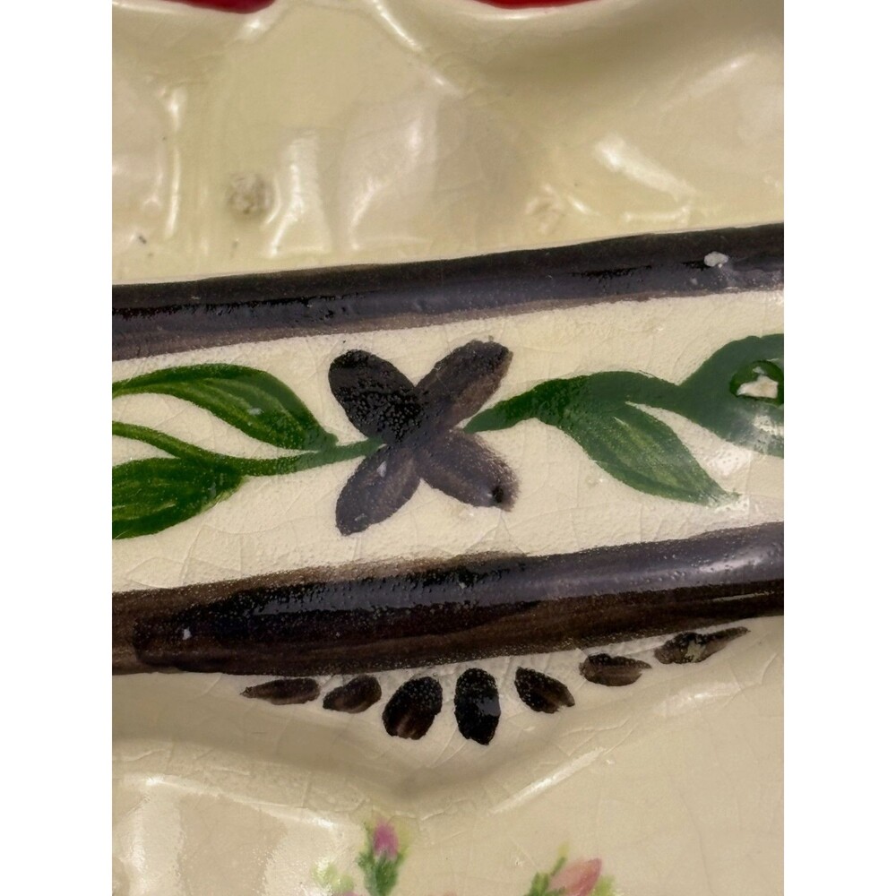 VTG Hull Ware Little Red Riding Hood Wall Pocket Planter Vase - Picture 12 of 16
